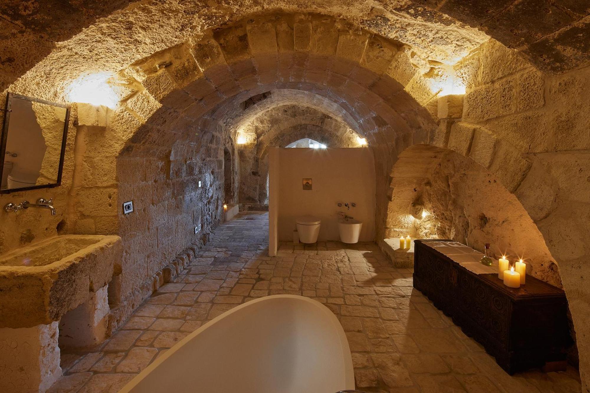 Sextantio Le Grotte Della Civita Matera Esterno foto