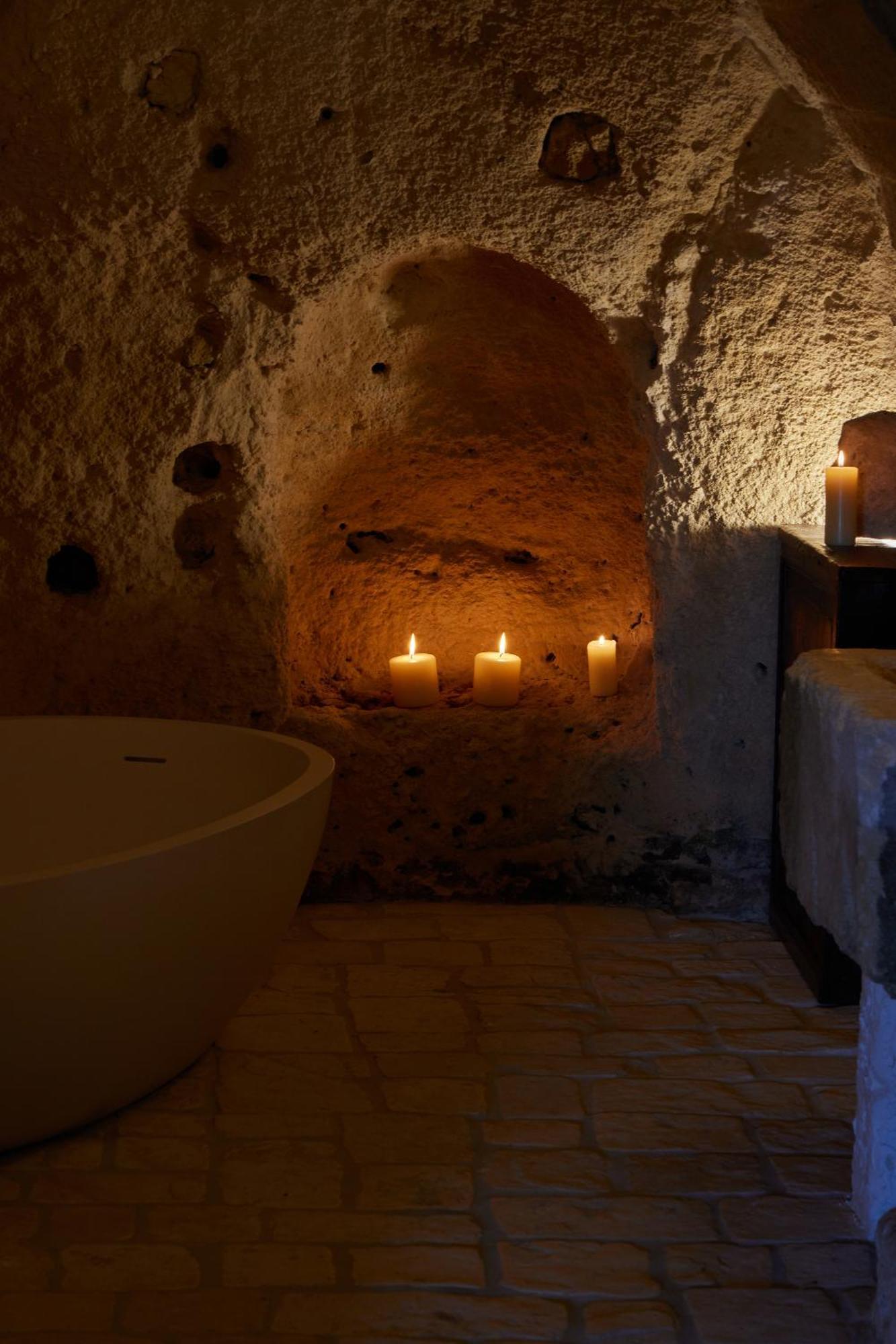 Sextantio Le Grotte Della Civita Matera Esterno foto