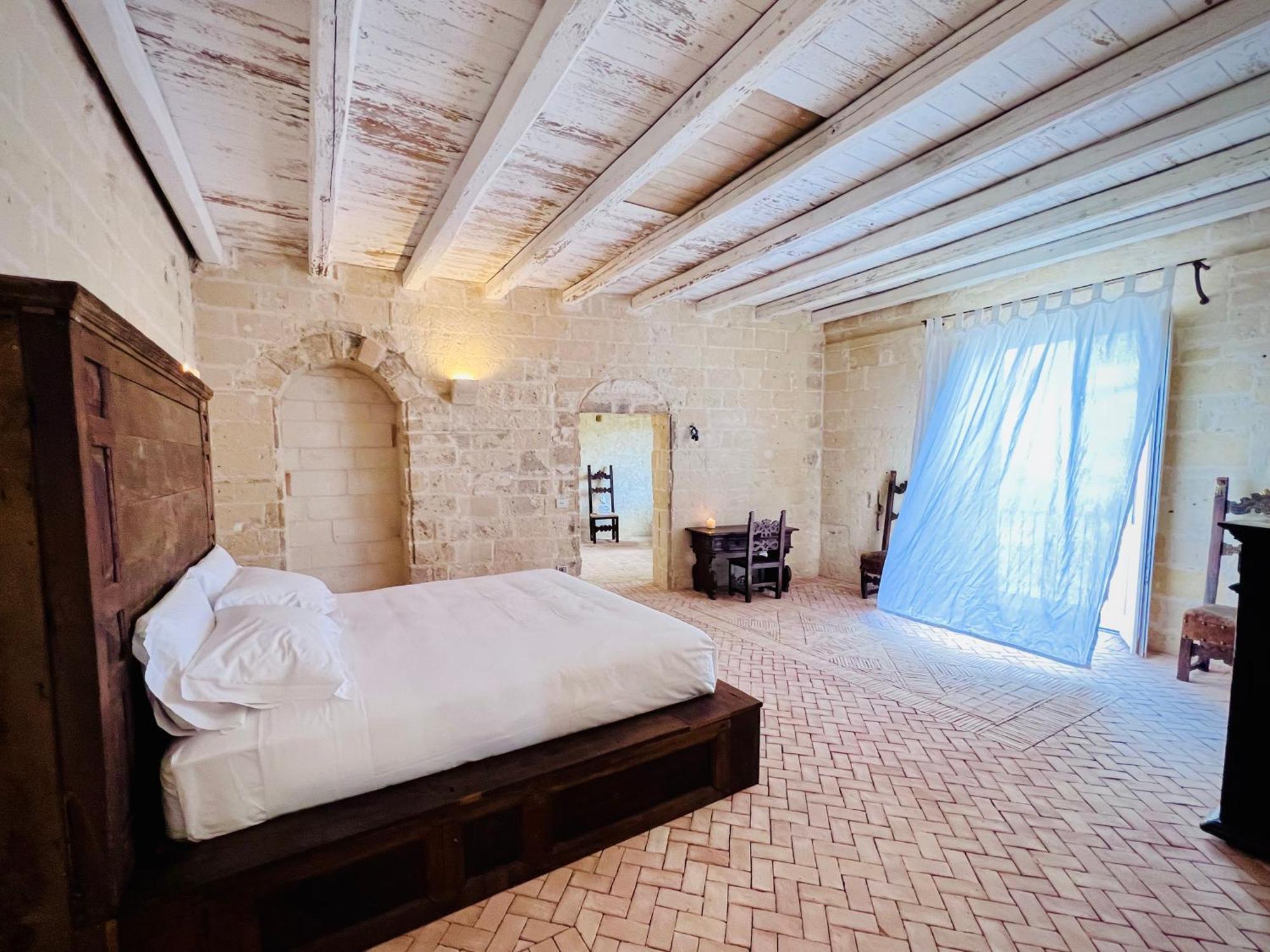 Sextantio Le Grotte Della Civita Matera Camera foto