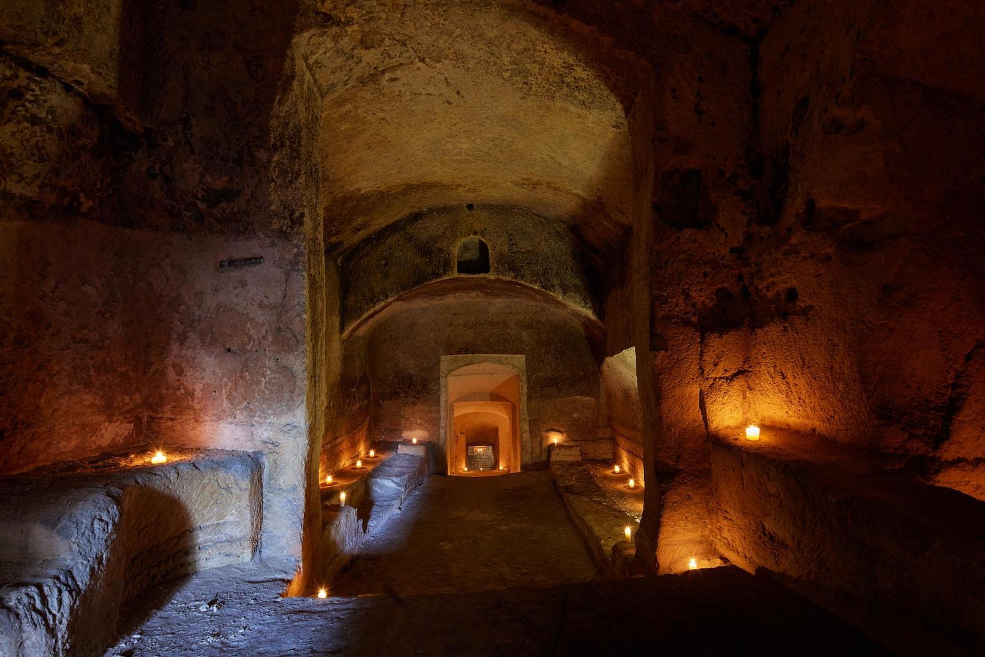Sextantio Le Grotte Della Civita Matera Esterno foto