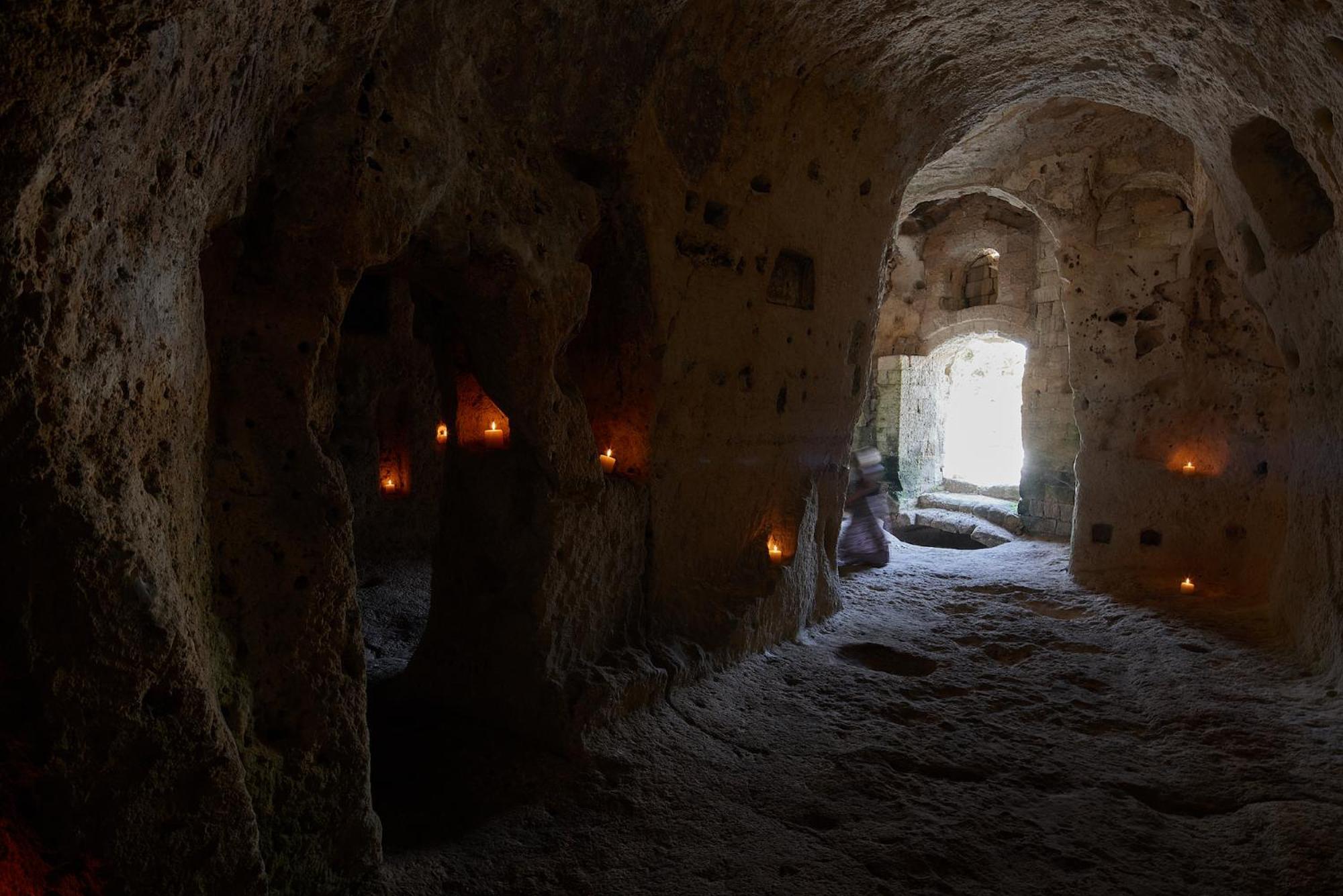 Sextantio Le Grotte Della Civita Matera Esterno foto