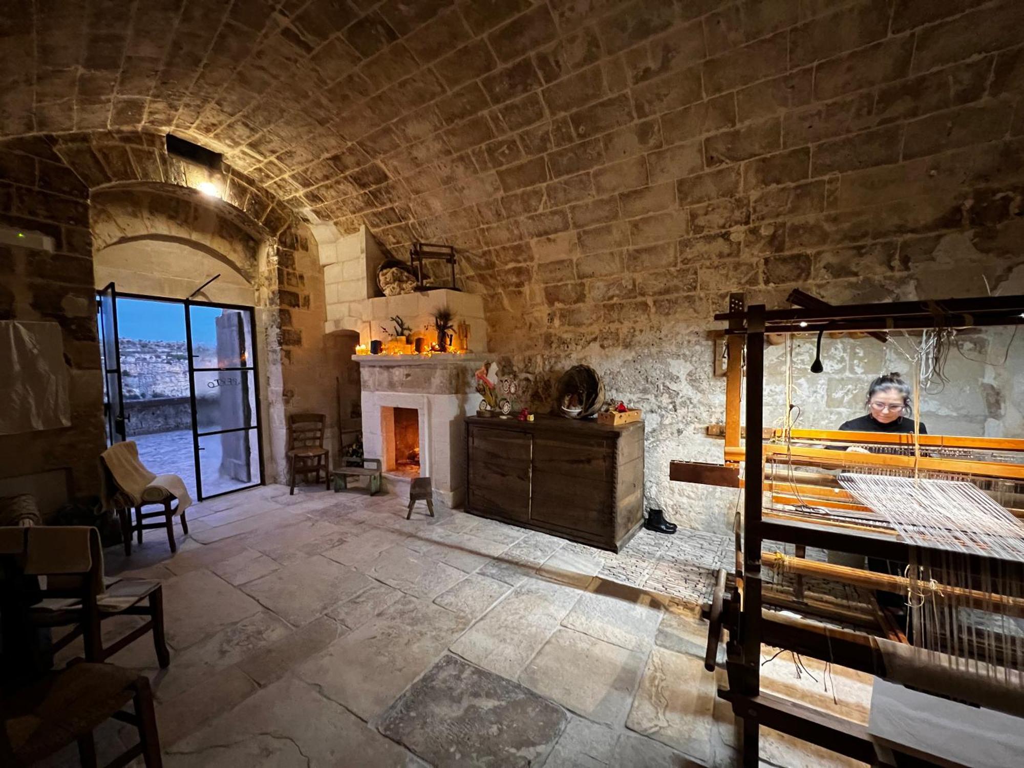 Sextantio Le Grotte Della Civita Matera Esterno foto