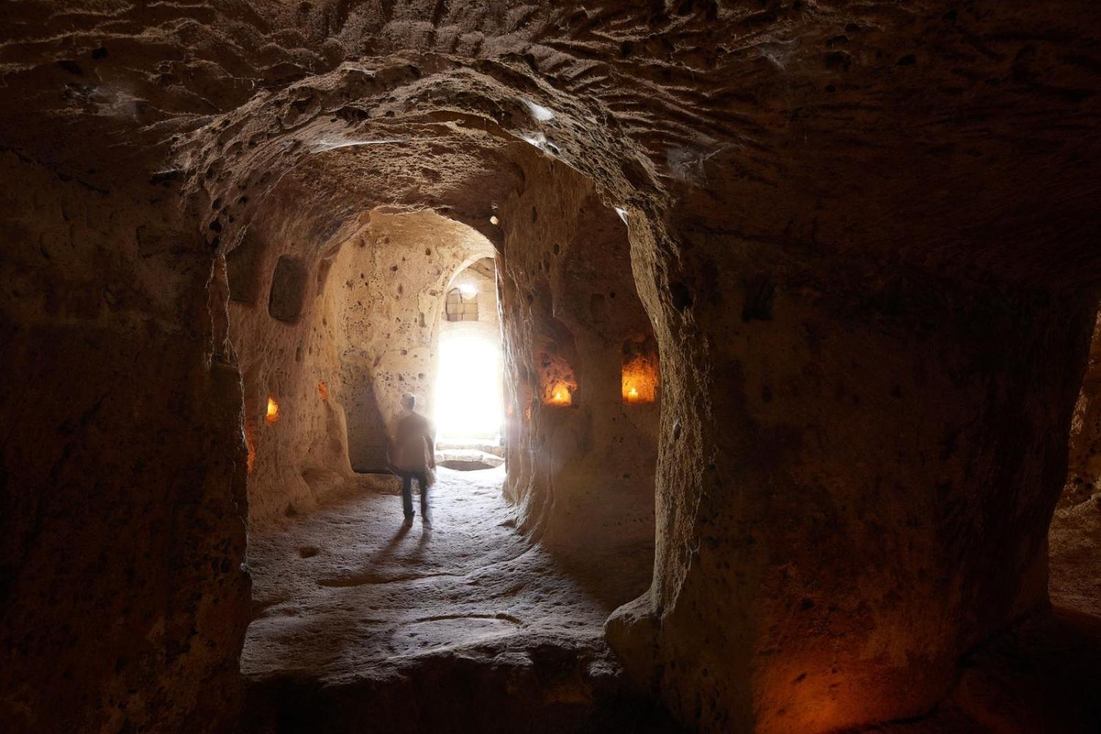Sextantio Le Grotte Della Civita Matera Esterno foto